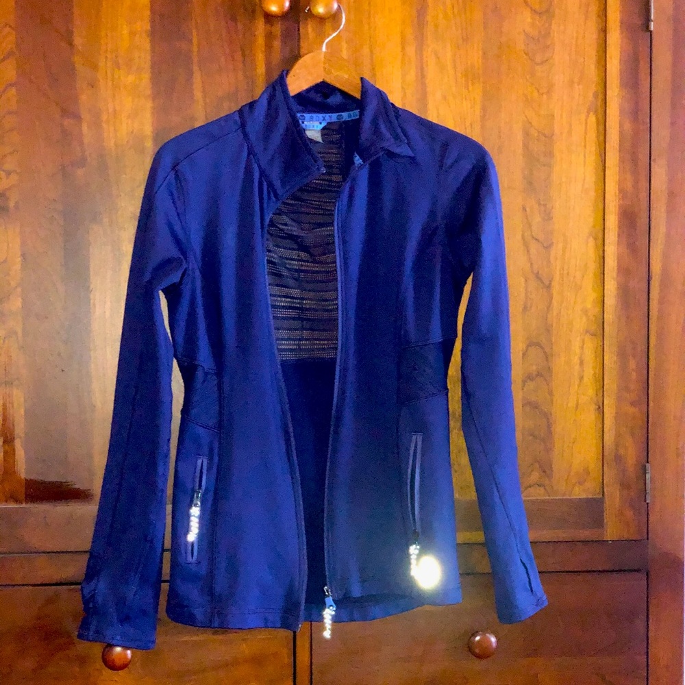 Roxy Royal Purple Athletic Jacket